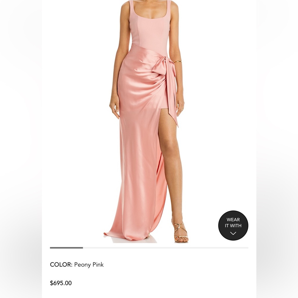 Cinq a sept peony pink dress never worn